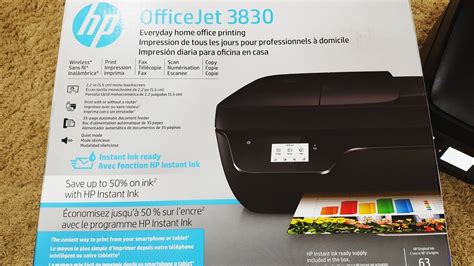 🖨 How to setup HP OfficeJet 3830 printer | HP OfficeJet 3830 printer ...