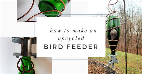 How To Easily Make An Upcycled Water Bottle Bird Feeder - My Humble Home and Garden