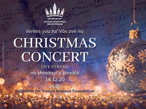 Watch our Christmas Concert live on 14th December | The English College ...