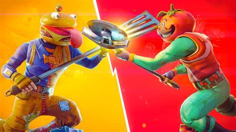 🍅 FOOD FIGHT! 🍔 Tomatoes vs Burgers 0733-7736-2923 by goodgamers - Fortnite