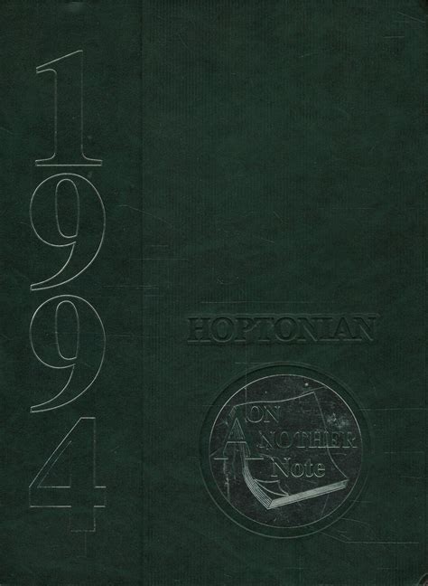 1994 yearbook from Hopkinton High School from Contoocook, New Hampshire for sale