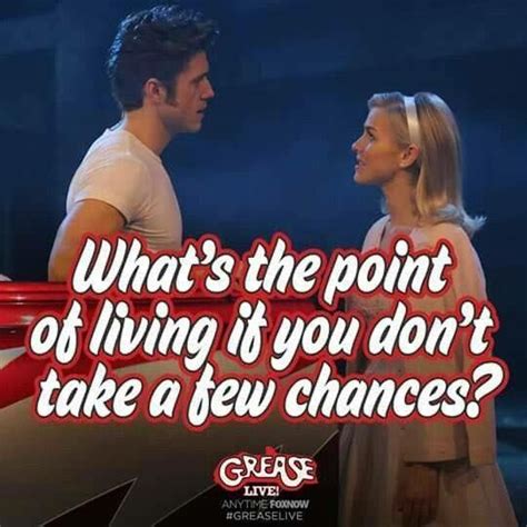 Who knew Grease was so wise? | Grease quotes, Grease live, Grease movie