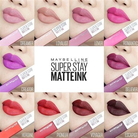 Tumblr in 2020 | Maybelline super stay, Maybelline matte ink, Lip colors