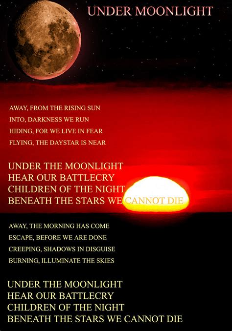 Under Moonlight poem by ozzydanger on DeviantArt