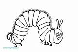 The Very Hungry Caterpillar Coloring Coloring Pages sketch template