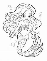 44 Mermaid Coloring Pages For Kids And Adults  Our Mindful Life sketch template
