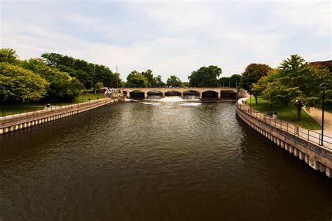 Hamilton Dam on the Flint River, Unsafe water at any Speed - a photo on ...