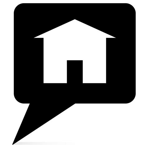 House Icon (black) Free Stock Photo - Public Domain Pictures