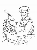 Driver coloring Pages sketch template