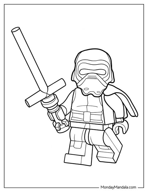 Star Wars Lego Storm Trooper Coloring Pages