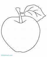 Free Coloring Page Of Apple Download Png  sketch template