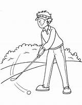 Sgolf Coloring Pages sketch template