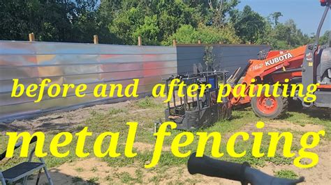 DIY metal fencing @createwithdawn8500 - YouTube