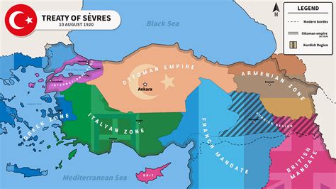 Treaty Of Sevres Map - Tulsa Zip Code Map