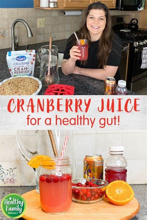 Food Rx: Gut Health Benefits of Cranberry Juice