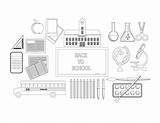 School Coloring Pages – Printable FREE sketch template