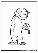 Printable Curious George Coloring Pages Updated 2023  Home sketch template
