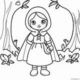 Little Red Riding Hood Coloring Page 25202 19899 sketch template