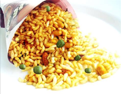 Crispy Puffed Rice Snack with Fried Cashews and Green Peas | Veg Recipes By ISKCON Desire Tree ...