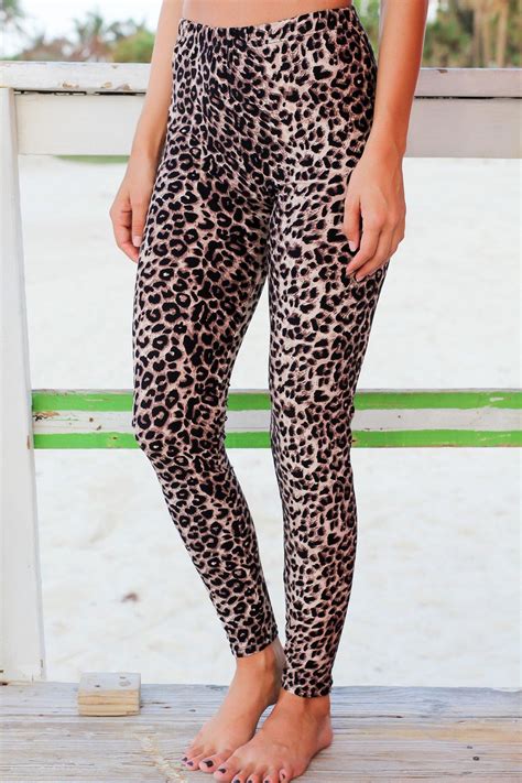 Animal Print Leggings | Leggings – Saved by the Dress