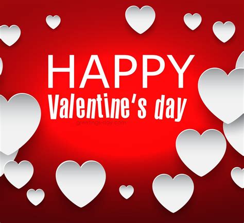 St Valentine's Day greetings eCard Love Quotes, Messages. | Happy valentines day wishes ...