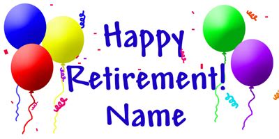 Free Happy Retirement Sign - ClipArt Best