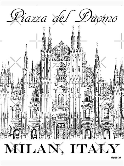 "Piazza del Duomo" Poster for Sale by 206Grafiks | Redbubble