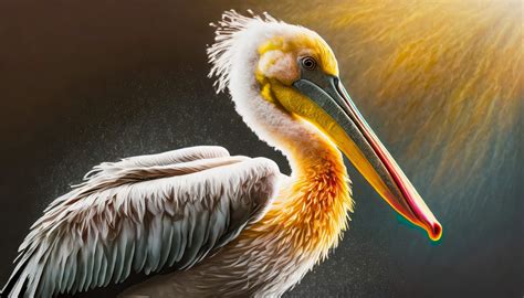 Bird, Great White Pelican, Art Free Stock Photo - Public Domain Pictures