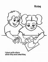 Free Spiritual Gifts Kids Coloring Pages – SG3 sketch template