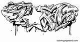 Graffiti Coloring Pages To Print  Free Printable sketch template