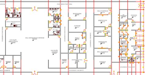 Maternity Hospital Architecture Layout dwg file - Cadbull