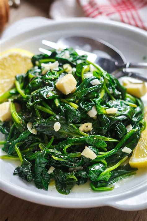 Garlic Butter Sauteed Spinach Recipe – Best Spinach Recipe — Eatwell101