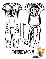 Nfl Jersey Coloring Page  Home sketch template