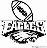 Philadelphia Eagles Coloring Pages  For Kids And Adults sketch template
