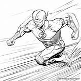 The Flash Coloring Pages  Free & Printable sketch template