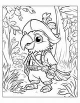 Free Pirate Coloring Pages For Kids sketch template