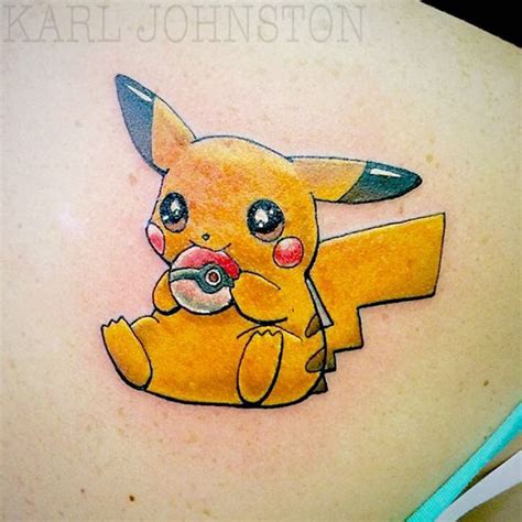 Super Cute Pikachu Tattoo | Best Tattoo Ideas Gallery