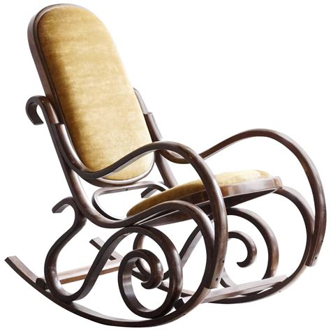 Thonet Style Bentwood Rocking Chair | Rocking chair, Bentwood rocking ...