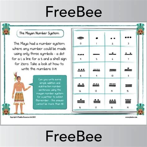 Free mayan number system ks2 sheet – Artofit