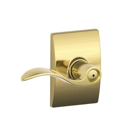 Schlage Century Collection with Accent Bed/Bath Lever F40 ACC 619 CEN | Waybuild