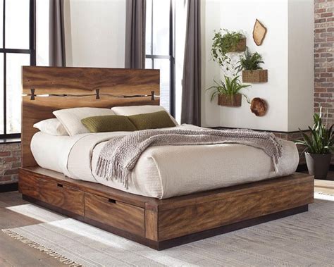 Rustic King Size Bedroom Sets : Buy A America Sun Valley King Storage ...