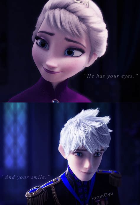 Jack Frost and Queen Elsa - Elsa & Jack Frost Photo (37426190) - Fanpop