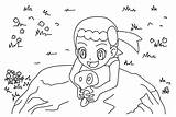 Bonnie Pokemon Coloring Page To Print  Free Printable Pages sketch template