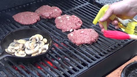 Grilled Bison Burgers - YouTube