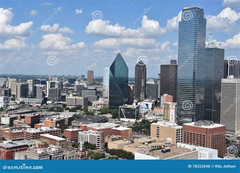 Aerial View of Dallas, Texas Editorial Stock Photo - Image of city, sprawl: 78322048