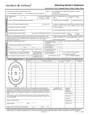 Fillable Online Dearborn National Dental Claim Form Fax Email Print ...