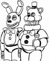 Five Nights At Freddys Coloring Pages Printable  Templates sketch template
