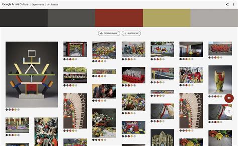 Google’s Art Palette reveals hidden colour connections | Wallpaper