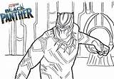 Free Printable Black Panther Coloring Pages sketch template
