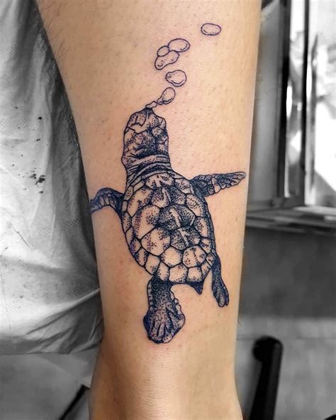 125 Unique Turtle Tattoos with Meanings and Symbolisms That You Can Get This Winter! - Wild ...